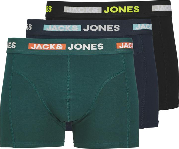 Produktbild Jack & Jones Jacscott Solid Trunks 3 Pack Sn (M, 3er Pack)