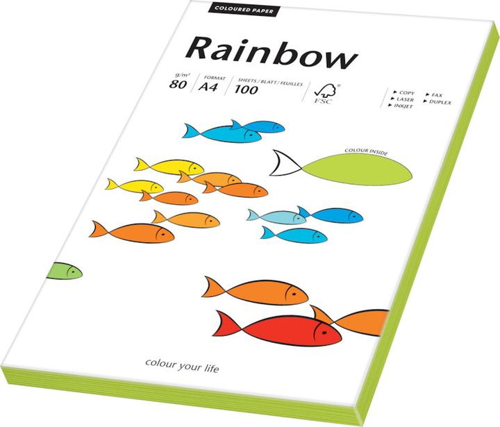 Immagine prodotto Rainbow Carta copiativa colorata al neon (80 g/m², 100 x, A4)