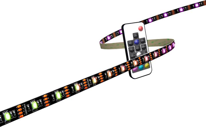 Immagine prodotto Century Striscia LED da 2 metri con telecomando inclusa fino a 55 pollici (RGB, 200 cm, Interno)