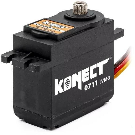 Konect Standard servo 0711LVMG 7.5 kg, 0.11 s, digital