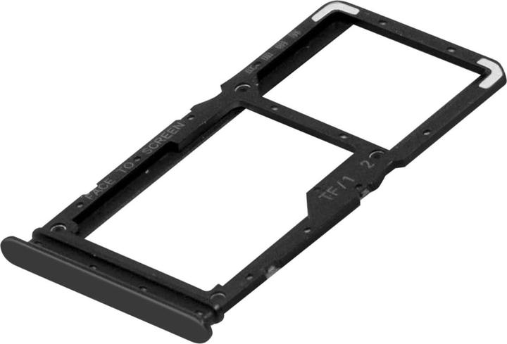 Immagine prodotto Clappio 1x SIM + 1x supporto per scheda Micro-SD pezzo di ricambio per Xiaomi Redmi Note 7 - Nero (Xiaomi Redmi Note 7)