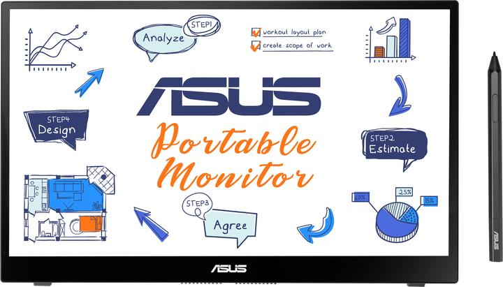 ASUS ZenScreen Ink MB14AHD (1920 x 1080 Pixel, 14")