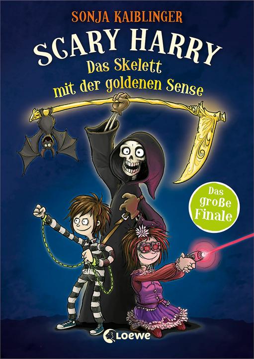 Produktbild Scary Harry (Band 9) - Das Skelett mit der goldenen Sense (Deutsch, Fréderic Bertrand, Loewe Kinderbücher, Sonja Kaiblinger, 2021)