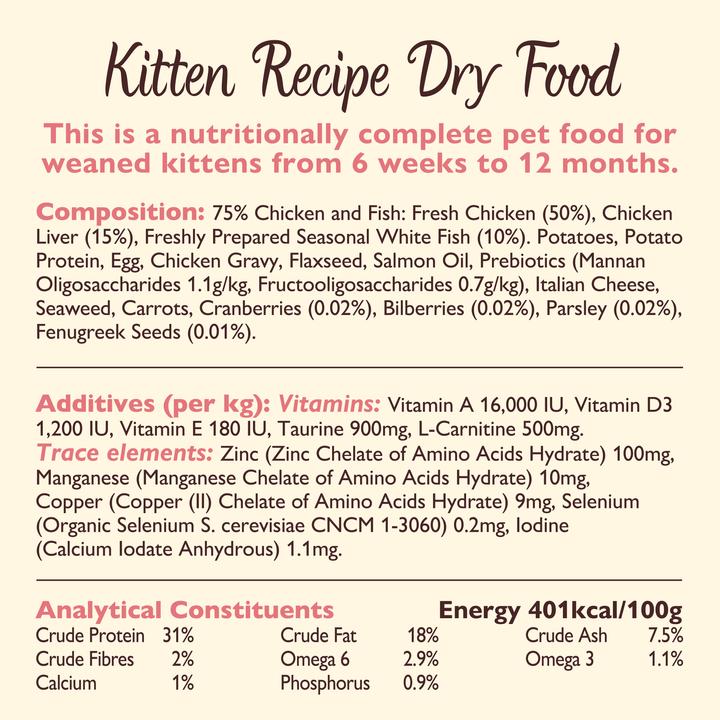 Produktbild Lily's Kitchen Kitten Recipe (Junior, 1 Stk., 800 g)