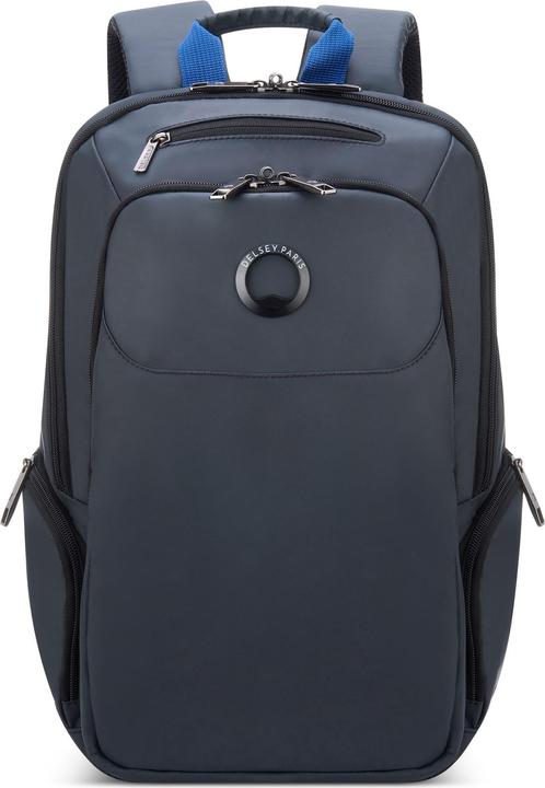 Actual product image Delsey Parvis Plus Laptop Backpack - Water Resistant - 2 Compartments - 13.3 inch - Grey (15 l)