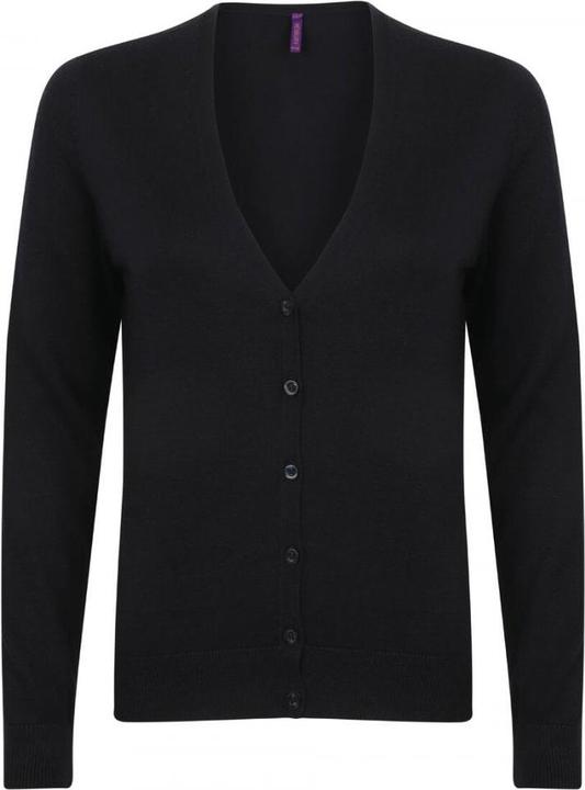 Actual product image Henbury Cardigan with V-neck (XXL)
