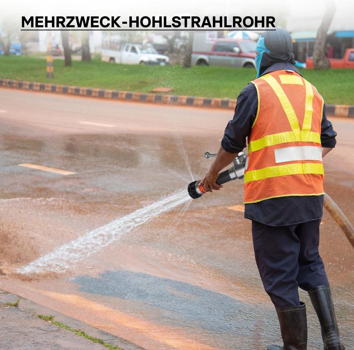 Produktbild Wiltec C Mehrzweckstrahlrohr THW Feuerwehr Baustelle C Kupplung stufenloser Sprühstrahl