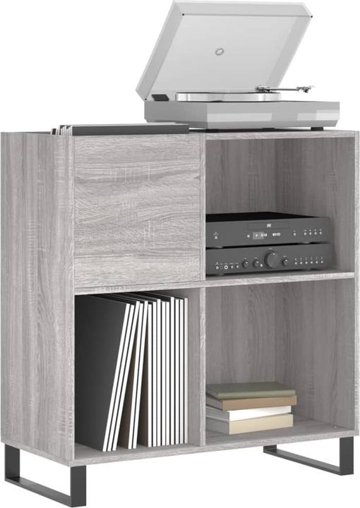 Immagine prodotto VidaXL Plattenschrank Grau Sonoma 84,5x38x89 cm Holzwerkstoff