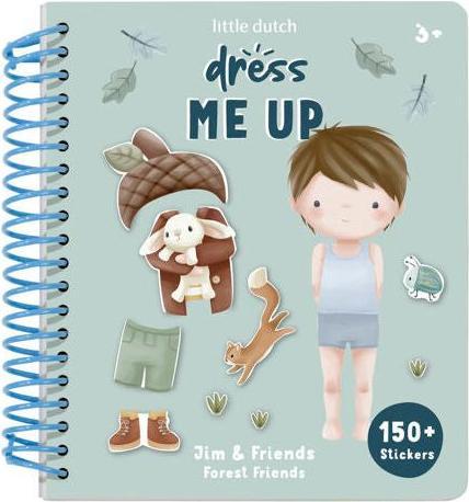 Produktbild Little Dutch Anziehbuch Forest Friends