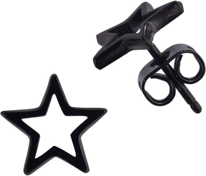 Image du produit Bijouteria Clous d'oreille (Titane, Revêtement PVD (noir))
