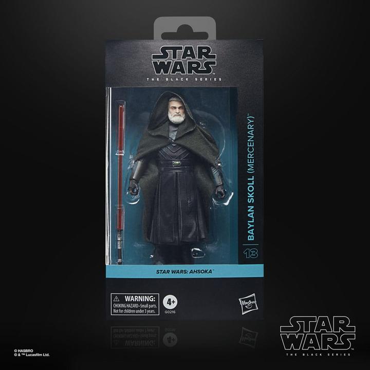 Image du produit Hasbro Star Wars : Ahsoka Black Series Figurine Baylan Skoll (Mercenary) 15 cm