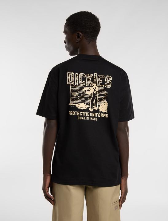 Actual product image Dickies Bricklane Ss Tee Black (XXL)