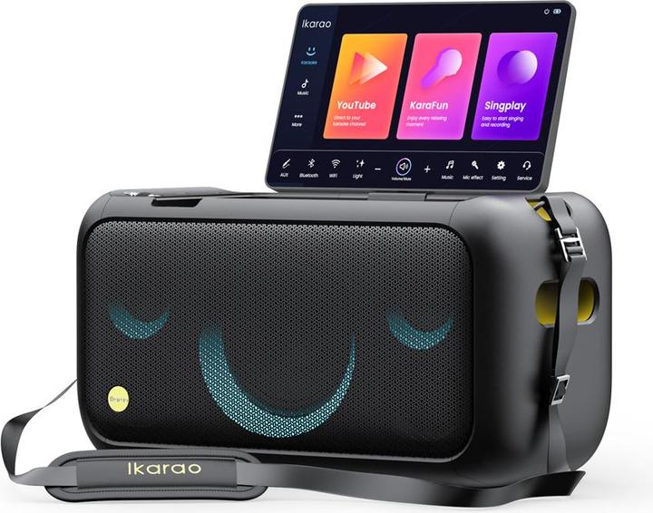 Image du produit Ikarao Boîte à karaoké Break X1 13" écran 2 microphones, 800W
