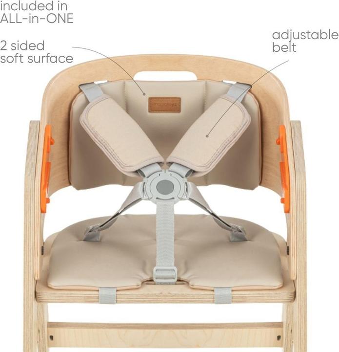 Immagine prodotto MamaToyz Il seggiolone in legno My Chair (Seggiolone)