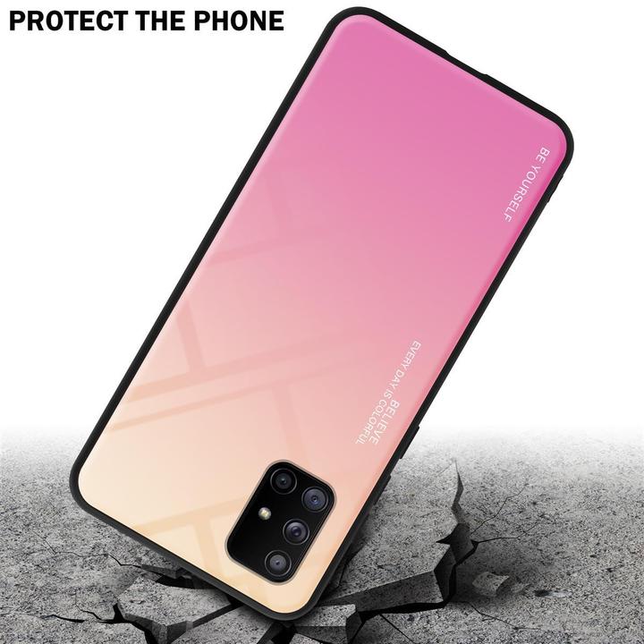 Actual product image Cadorabo TPU 2 colors glass cover (Samsung Galaxy A71 5G)