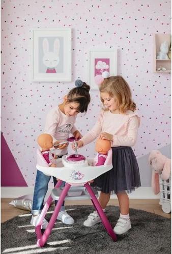 Produktbild Smoby Baby Krankenschwester Kinderstuhl für 2 Puppen