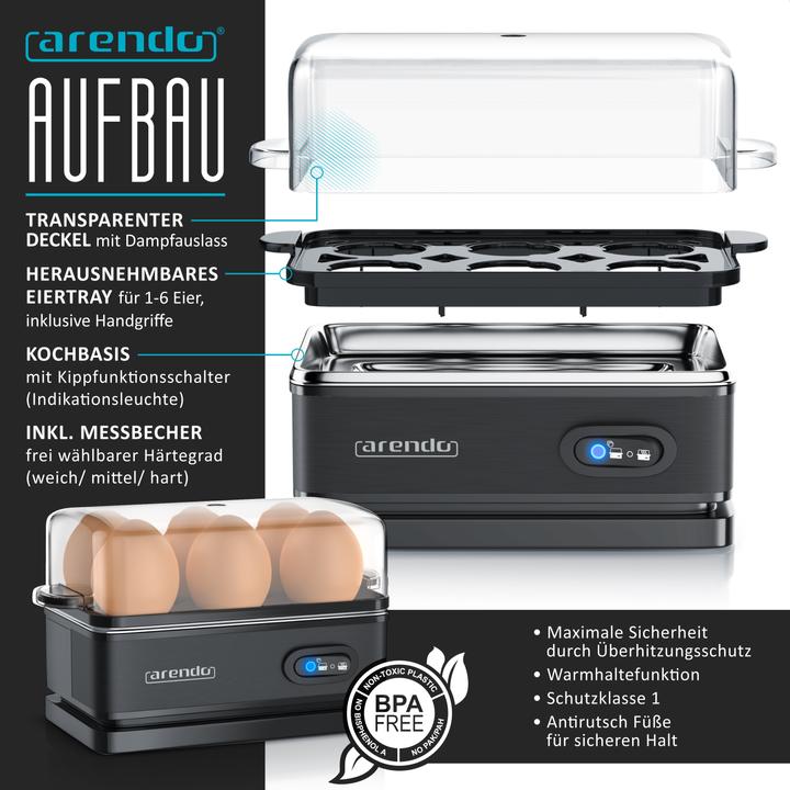 Image du produit Arendo Set petit-déjeuner Bouilloire