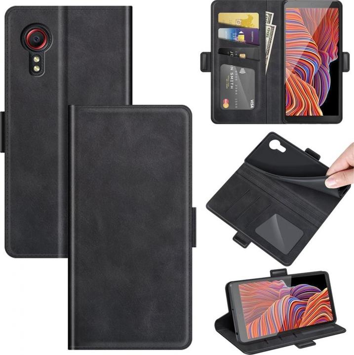 Produktbild Screenguard Samsung Galaxy XCover 5 CardLounge Lederhülle (Samsung Galaxy Xcover 5)