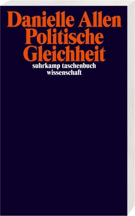 Actual product image Politische Gleichheit (German, Danielle Allen, Christine Pries, 2022)