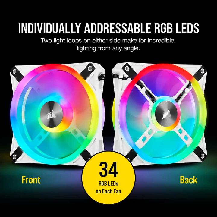 Produktbild Corsair iCUE QL120 RGB (120 mm, 1 x)