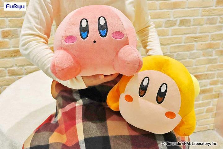 Actual product image Furyu Kirby & Waddle Dee Sleep Together plush figure Kirby 30 cm (30 cm)