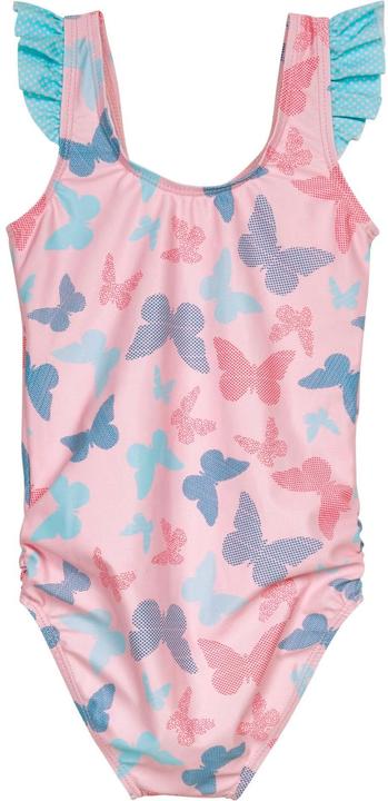 Actual product image Playshoes Swimming costume UV Protection Butterfly Pink/Turquoise Size 86-92 (86)