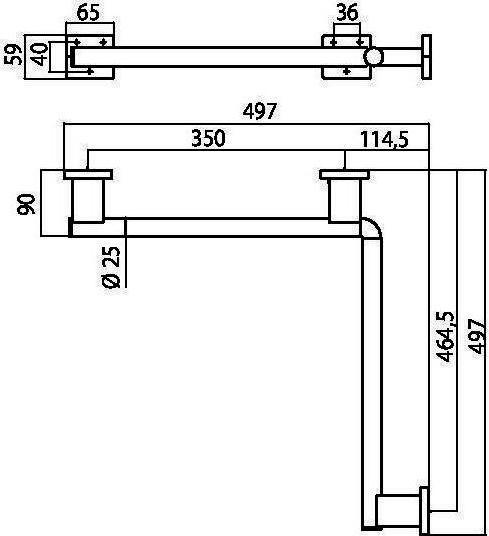 Produktbild Emco Eckgriff/Handlauf SYSTEM 2 chrom