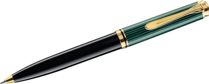 Actual product image Pelikan Ballpoint Pen K600 Black-Green Case (Black/Green, 1 x)