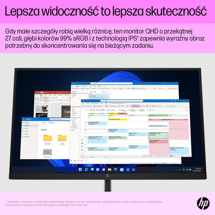 Immagine prodotto HP E27q G5 (2560 x 1440 pixel, 27")