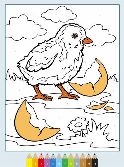 Actual product image Ravensburger CreArt Painting by numbers from 5: Animal children