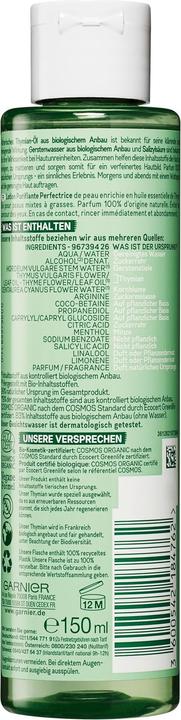 Produktbild Garnier Bio Thymian (Mizellenwasser, 150 ml)