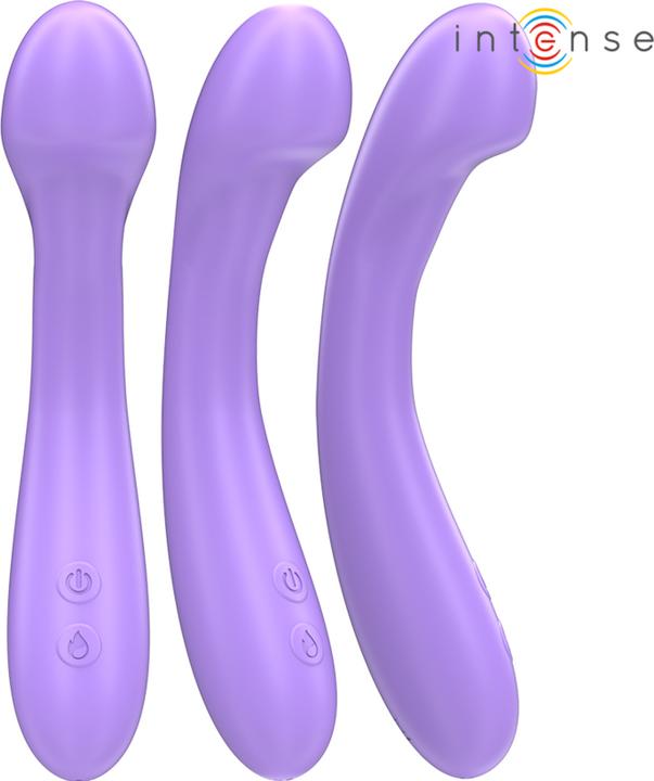 Actual product image Intense Becky Vibrator 19 cm Heatable 7 Vibrations Purple