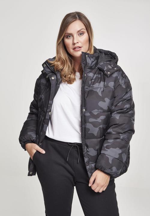 Produktbild Urban Classics Ladies Boyfriend Camo Puffer Jacket (M)