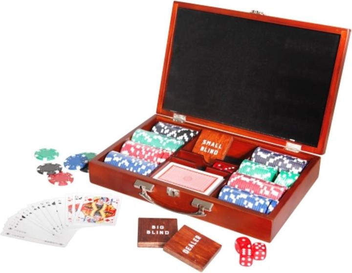 Actual product image Natural games Pokerset (German)