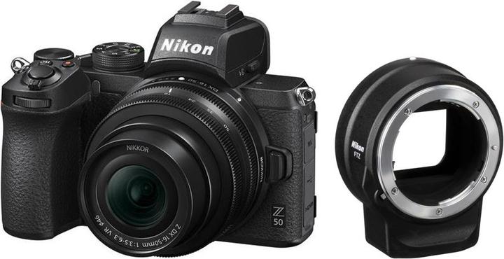 Nikon Z 50 Kit (16 - 50 mm, 20.90 Mpx, APS-C / DX)