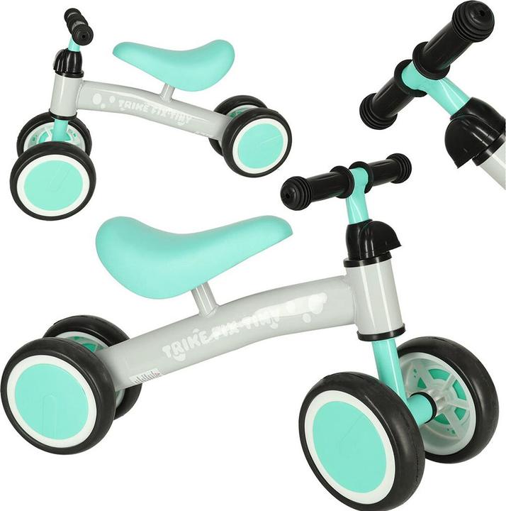 Immagine prodotto Ikonka Trike Fix Piccola bicicletta off-road a quattro ruote con la menta