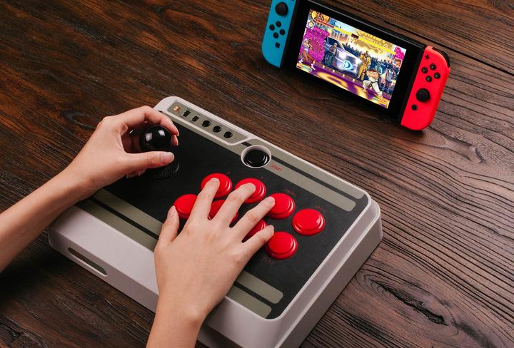 Actual product image 8bitdo N30 Arcade Stick (Switch, PC, Mac, Android)