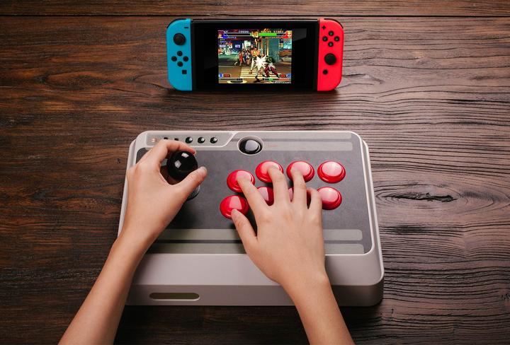 Actual product image 8bitdo N30 Arcade Stick (Switch, PC, Mac, Android)