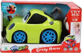 Immagine prodotto Kiddy Go Auto sportiva radiocomandata 19 cm + luce/suono giallo
