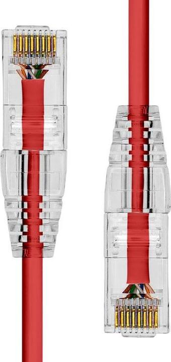 Produktbild ProXtend Slim U/UTP CAT6 LSZH AWG 28 Red 1.5M (U/UTP, CAT6, 1.50 m)