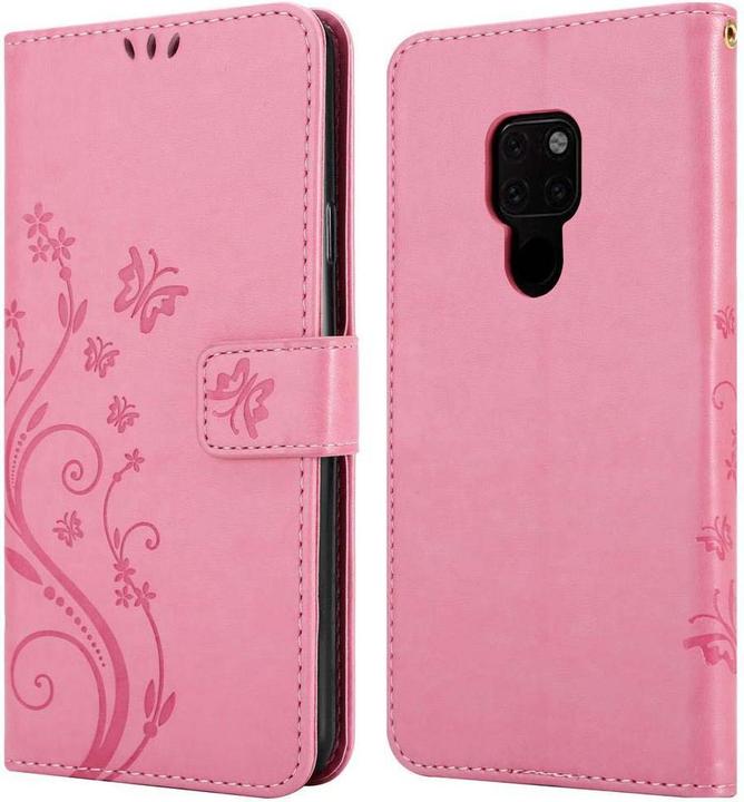 Image du produit Cadorabo Couverture du livre de fleurs (Mate 20)