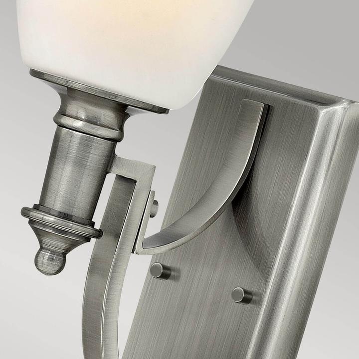 Actual product image Elstead Lighting Truman wall light E27 antique nickel (E27)
