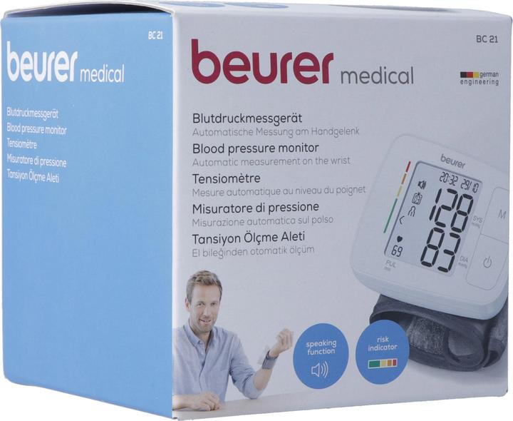 Actual product image Beurer BC 21 (Blood pressure monitor wrist)