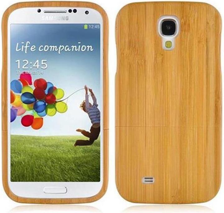 Productafbeelding Cadorabo Bekleding van echt hout (Samsung Galaxy S4)