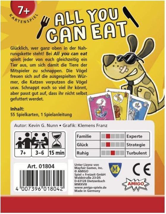 Produktbild Amigo All you can eat (Deutsch)