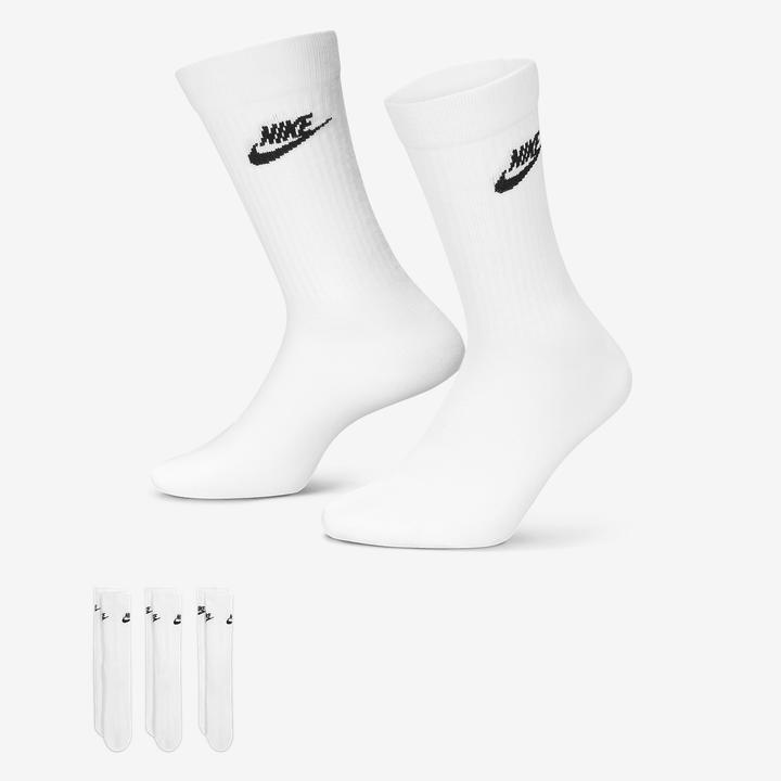 Produktbild Nike Sportswear Everyday Essential Crew Socks (3 Pairs) (34 - 38)