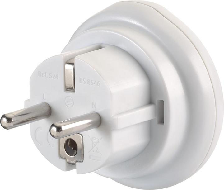 Actual product image Go Travel UK-EU Adaptor