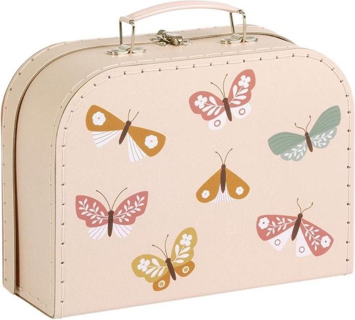 Actual product image A Little Lovely Company Butterflies suitcase set