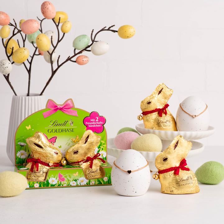 Actual product image Lindt Gold Bunny Milk Best Friends Edition (100 g)