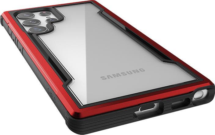 Actual product image X-Doria Raptic Shield Pro - Samsung Galaxy S22 Ultra 5G Case (antimicrobial protection) (Red) (Samsung Galaxy S22 Ultra)